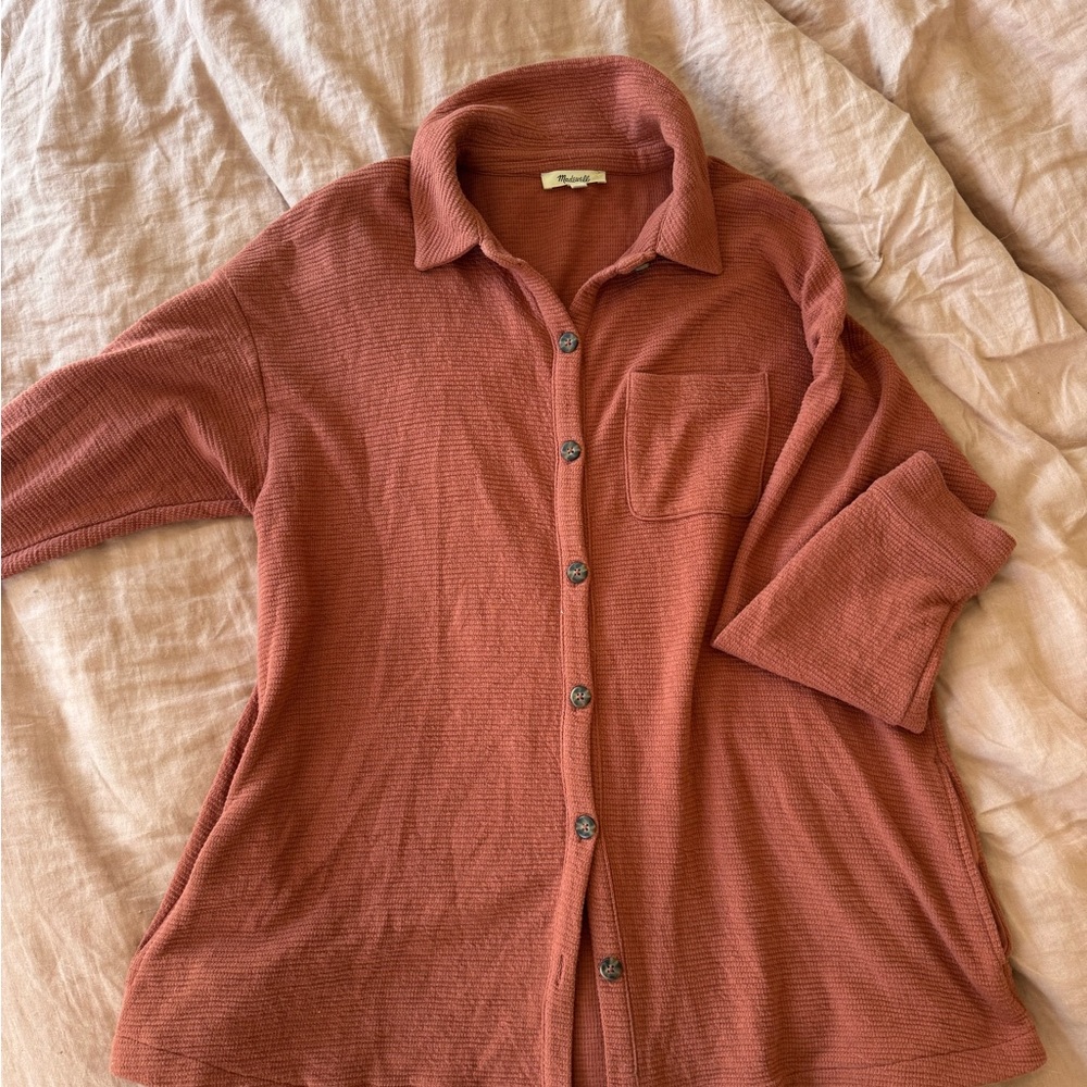 Rust Button-Up Shirt